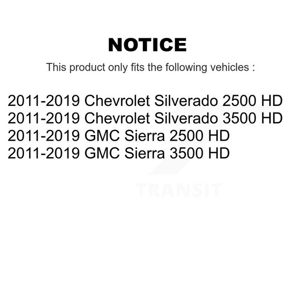 Front Suspension Control Arm & Ball Joint Pair For Chevrolet Silverado 2500 HD GMC Sierra